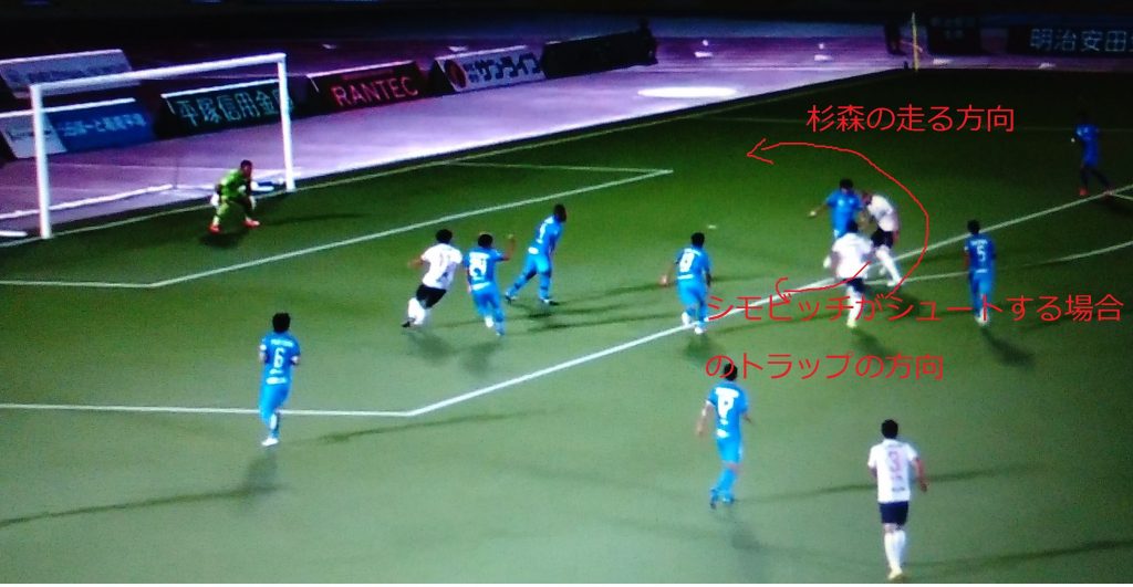 湘南戦攻撃シーン1-3