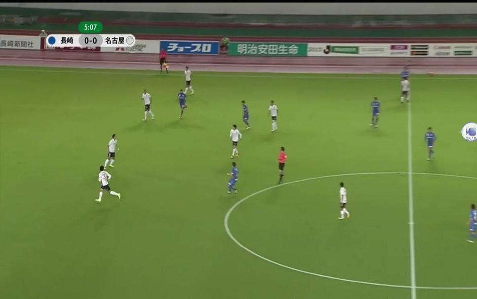 2017_第38節_vs_長崎_5分_ゴールキックの対応